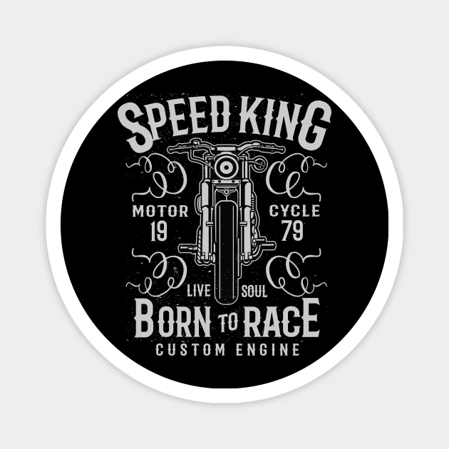 speed king Magnet by ramonagbrl